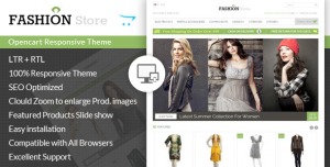 Fashion Store - Responsive Opencart Theme